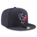 Men's Houston Texans New Era Navy 2016 Sideline Official 59FIFTY Fitted Hat 2419616